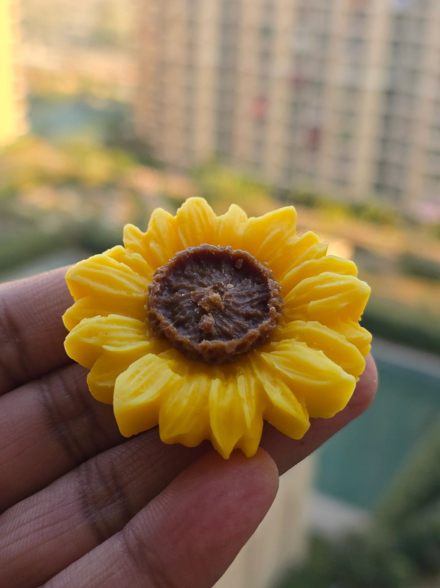 Sunflower Candle