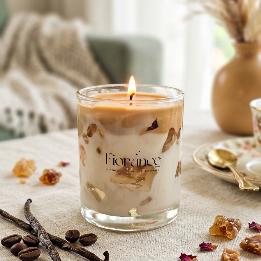 Coffee Latte Candle