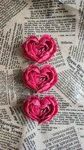 Heart Rose Shaped Scented Soy Wax Candle | Romantic Floral Candle Gift India