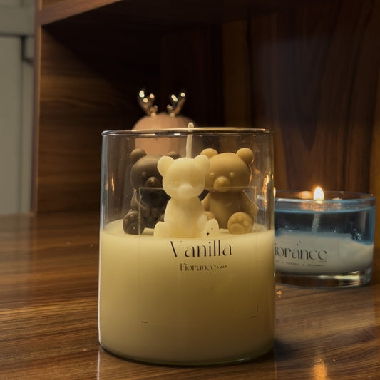 Teddy Bear Jar Candle