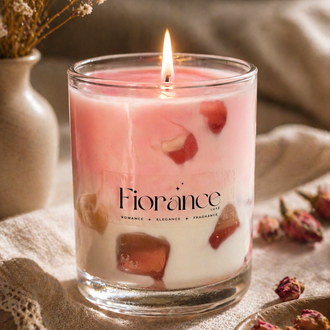Strawberry Latte Candle