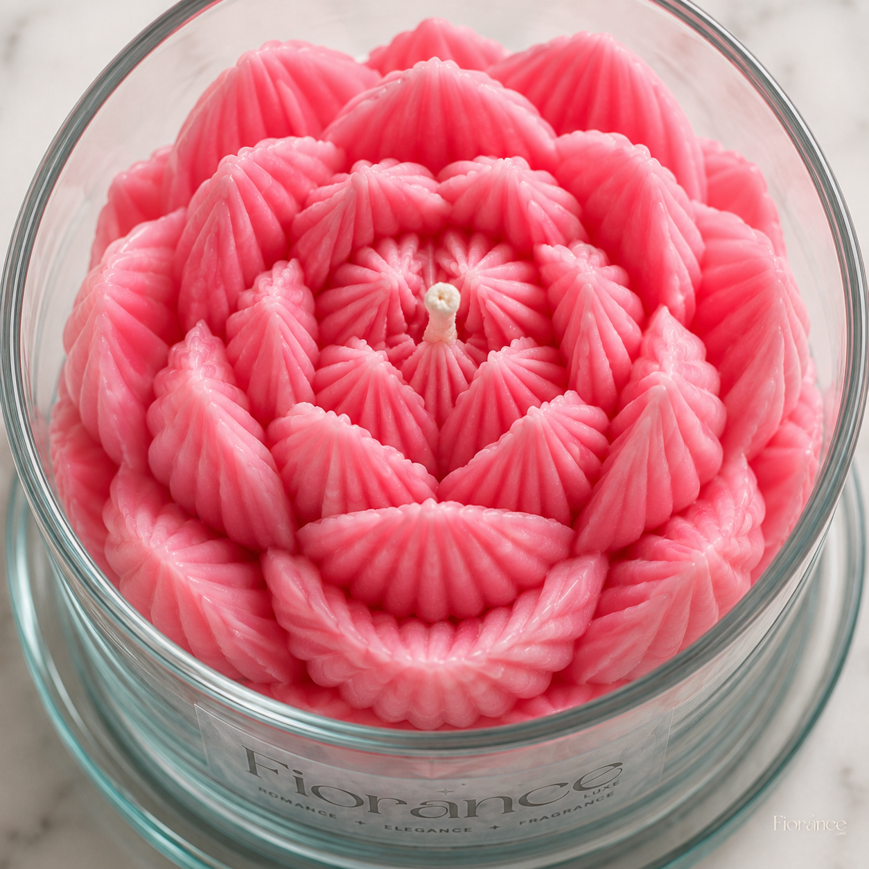 Bell Jar Lotus Candle | 200ml Pure Soy Wax