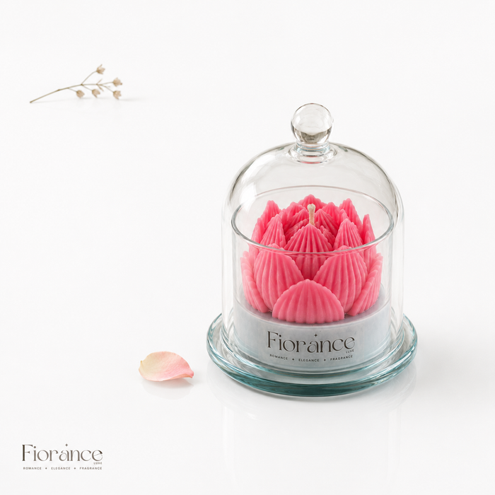 Bell Jar Lotus Candle | 200ml Pure Soy Wax