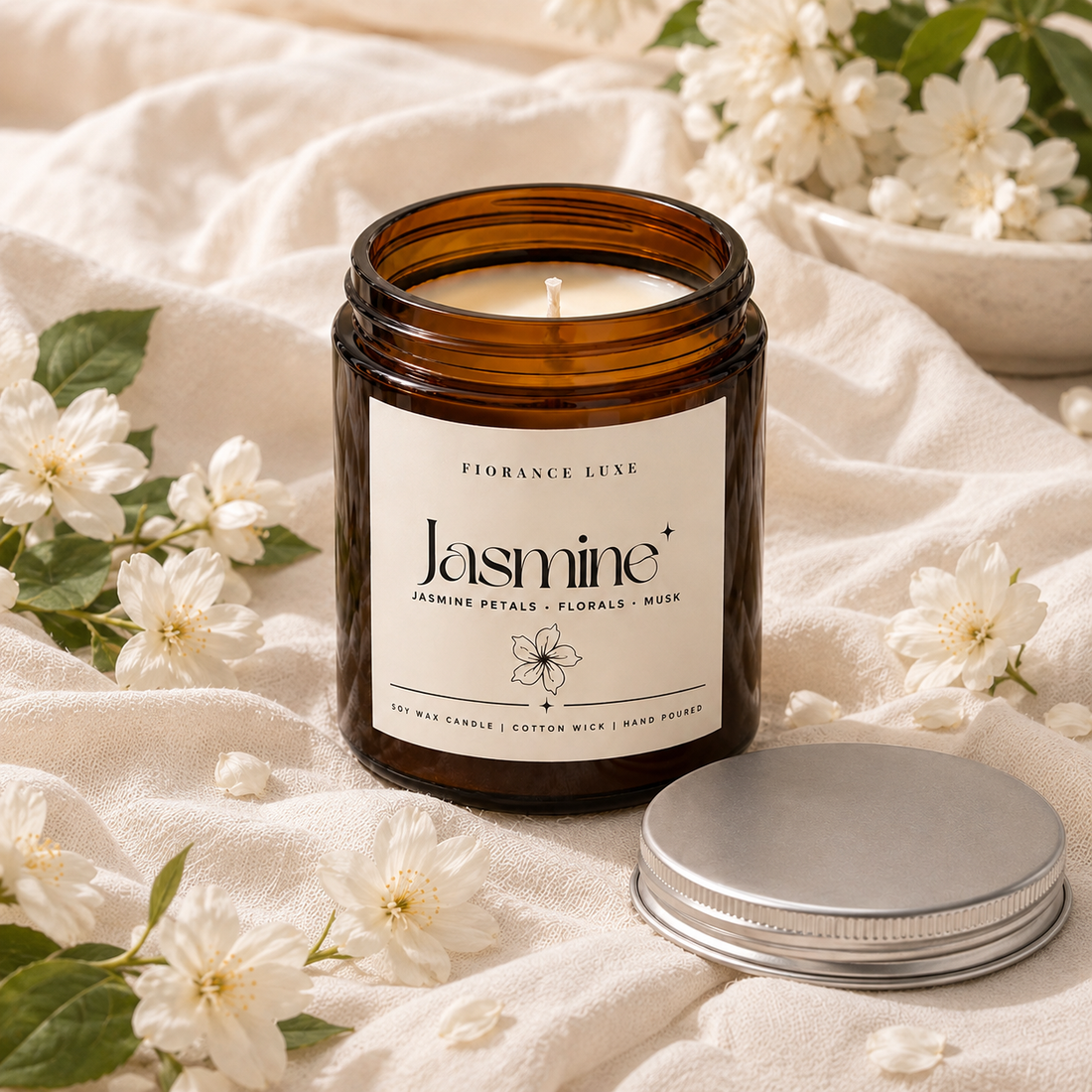 Fiorance Luxe Jasmine Candle