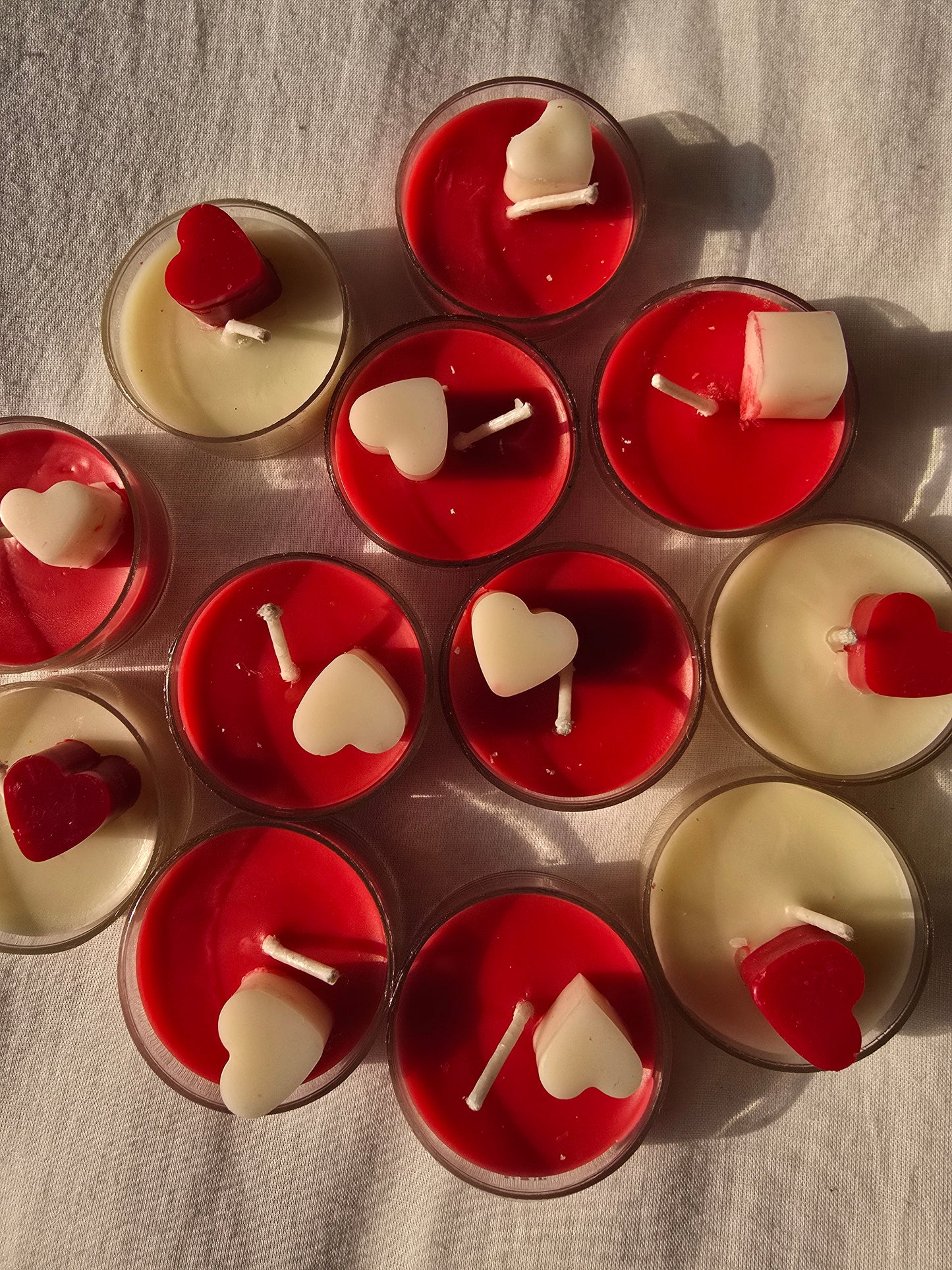 Scented Soy Wax Tea Light Candles – Set of 10 | Aromatherapy Tea Lights Online India