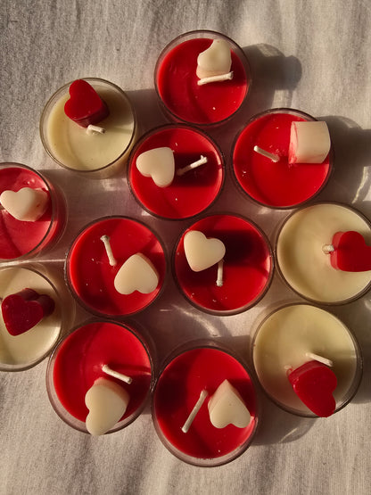 Scented Soy Wax Tea Light Candles – Set of 10 | Aromatherapy Tea Lights Online India