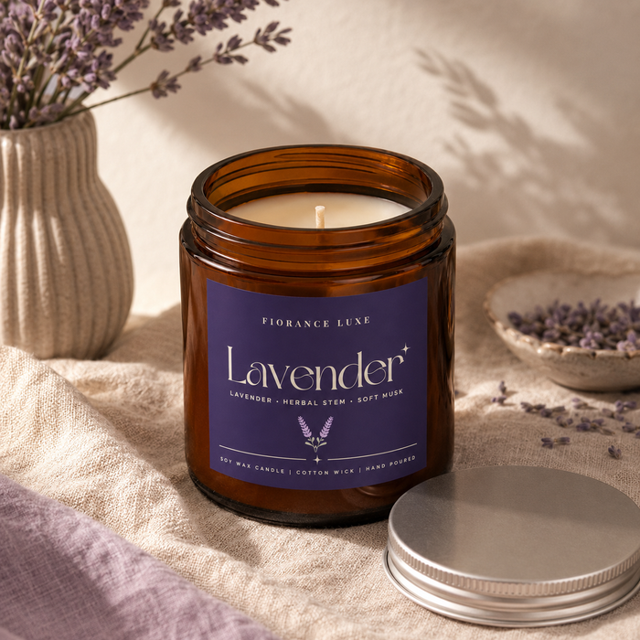 Fiorance Luxe Lavender Candle