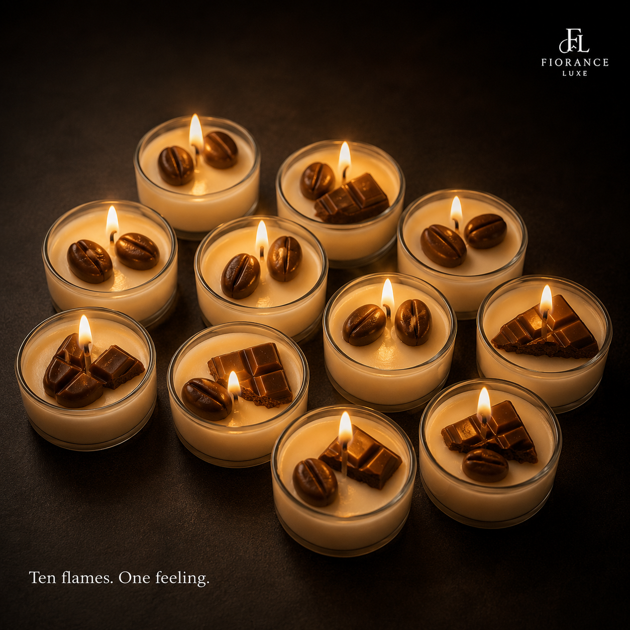 Tea Light Candles – Set of 10