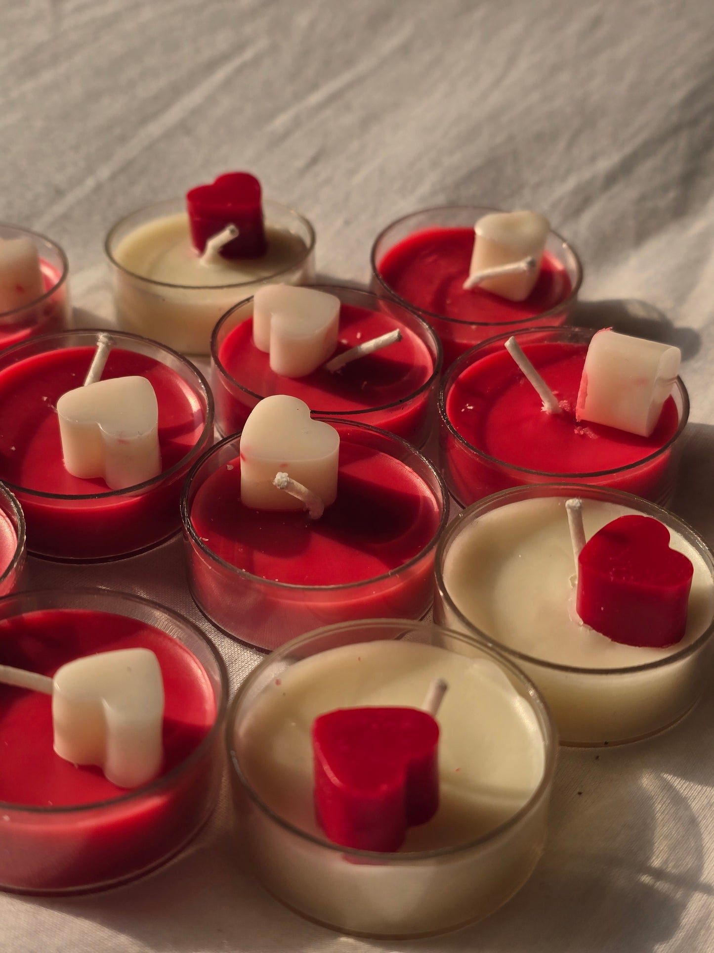 Scented Soy Wax Tea Light Candles – Set of 10 | Aromatherapy Tea Lights Online India