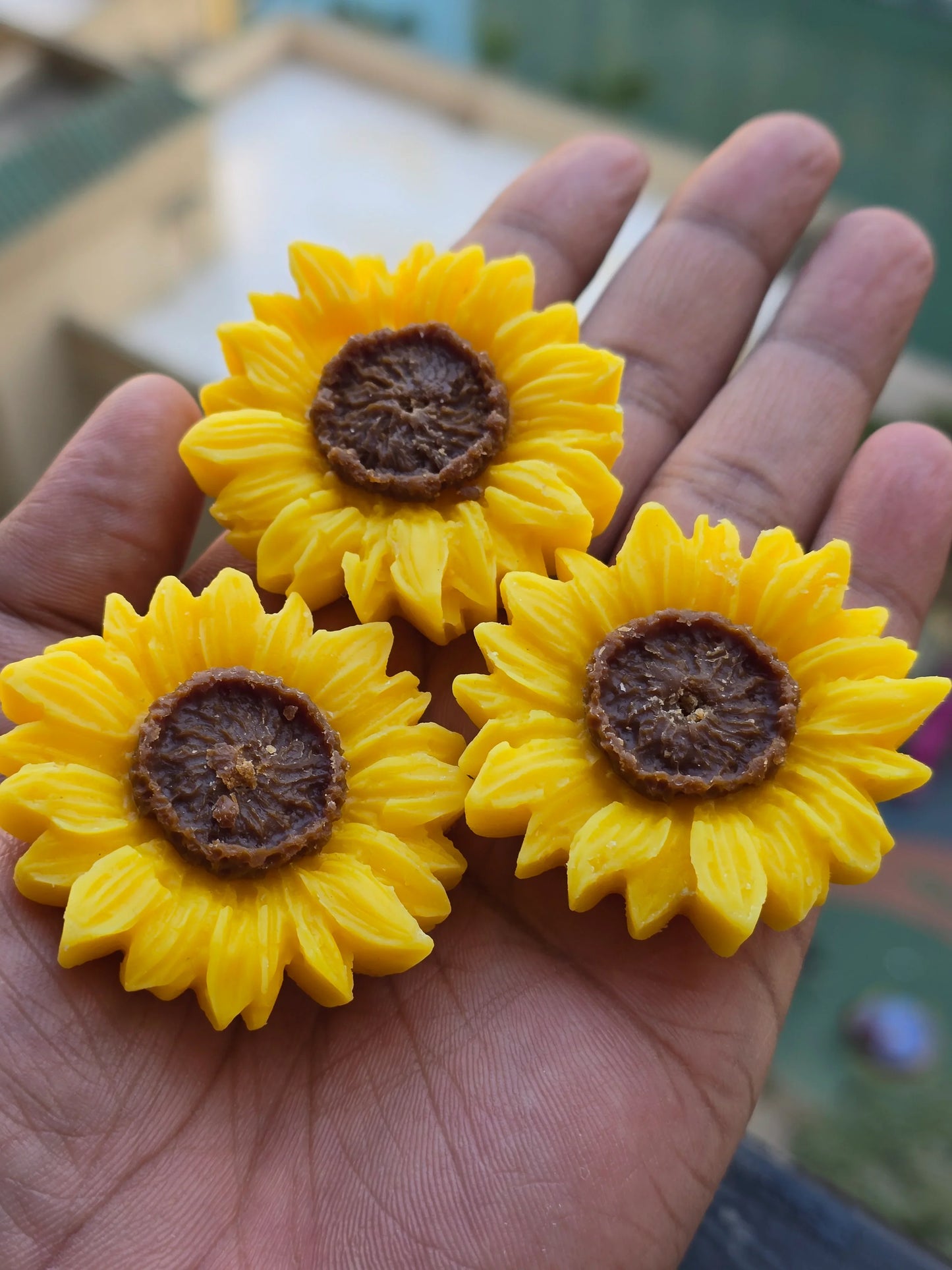 Sunflower Candle