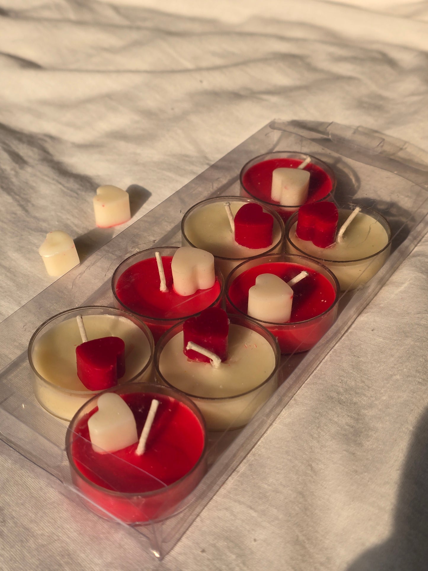 Scented Soy Wax Tea Light Candles – Set of 10 | Aromatherapy Tea Lights Online India