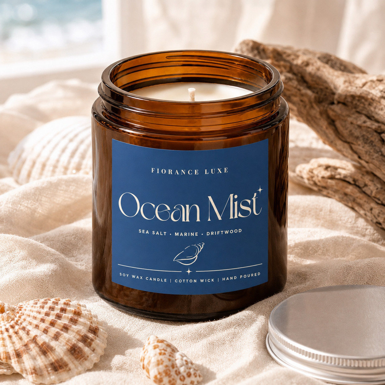 Fiorance Luxe Ocean Mist Candle