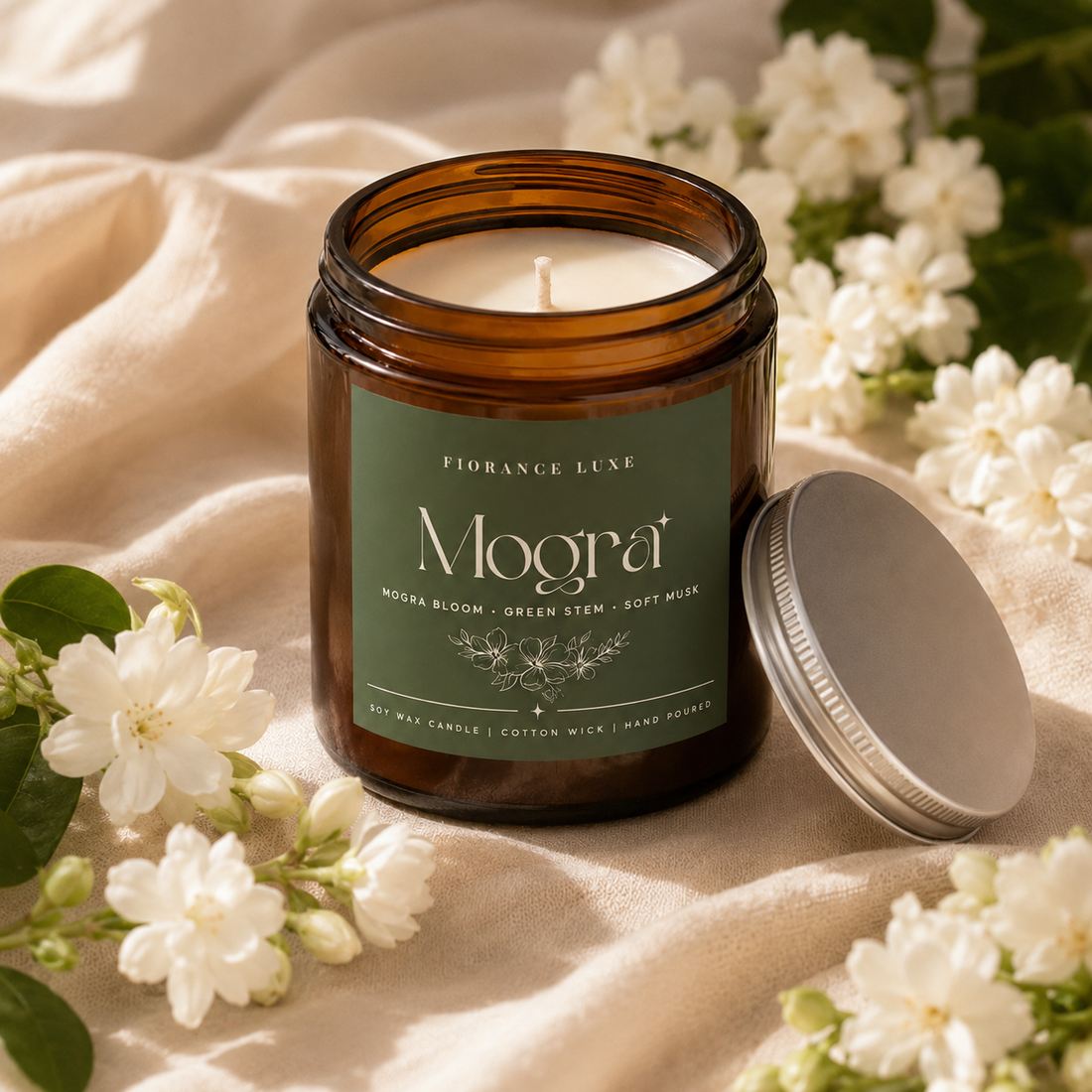 Fiorance Luxe Mogra Candle