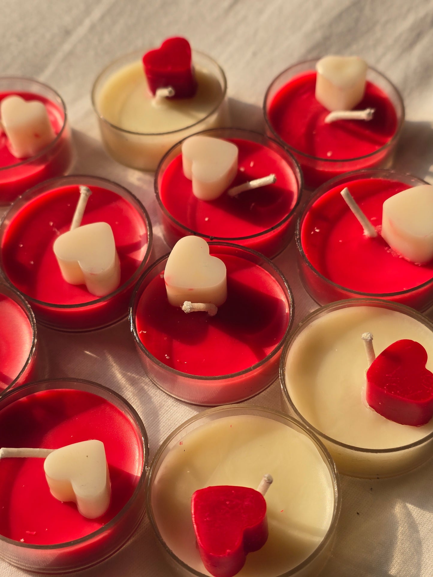 Scented Soy Wax Tea Light Candles – Set of 10 | Aromatherapy Tea Lights Online India
